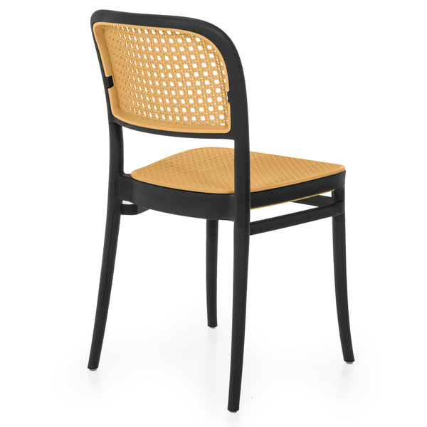 cadeira de jantar roma para sala e cozinha preto magazine decor 7