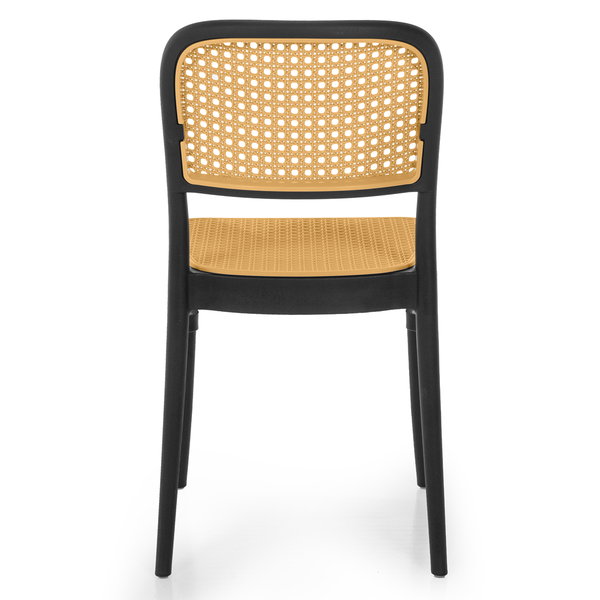 cadeira de jantar roma para sala e cozinha preto magazine decor 8