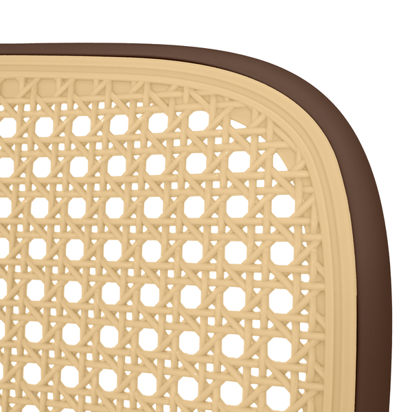 cadeira de jantar roma para sala e cozinha marrom magazine decor 1