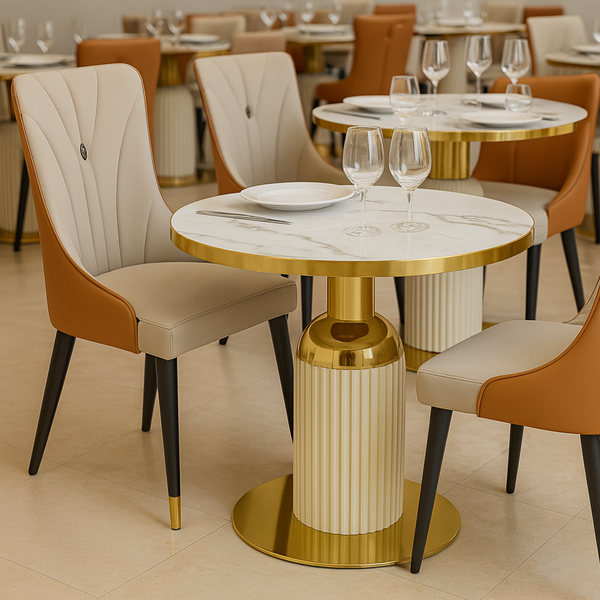 mesa de jantar redonda imperial 70cm branco magazine decor 3