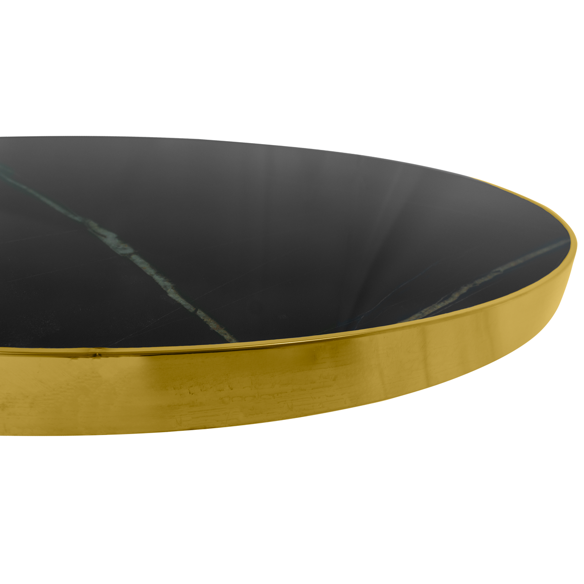 mesa de jantar redonda majestic 70cm preto magazine decor 6
