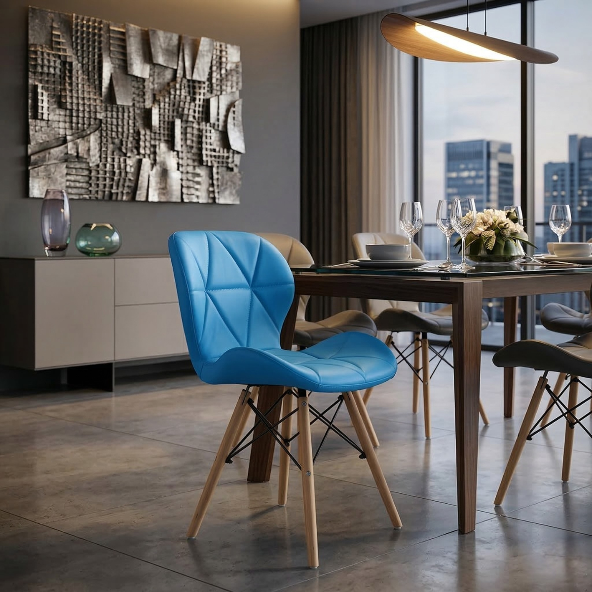 03 cadeira charles eames eiffel slim wood estofada azul