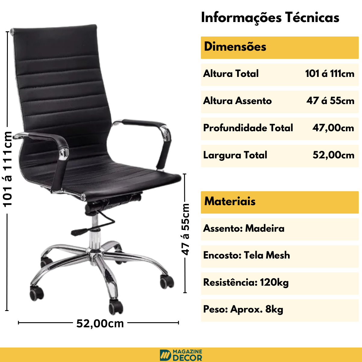 04 cadeira de escritorio esteirinha giratoria com relax branca