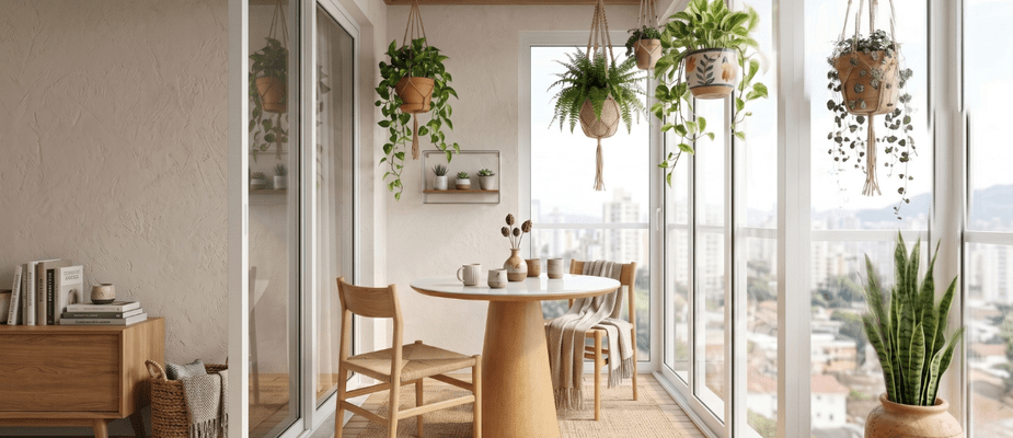 Varanda de Apartamento: Como Escolher Móveis Práticos para Criar um Espaço Relaxante
