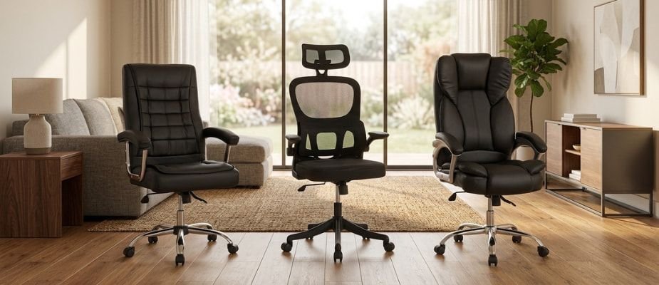 Cadeira Gamer vs Cadeira Presidente vs Cadeira Ergonômica: Qual Comprar para Trabalhar de Casa