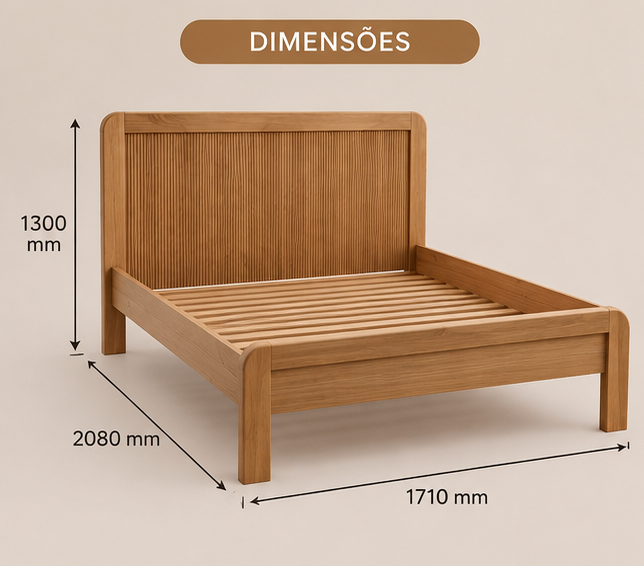 cama de casal nest 1 60m em madeira macica 3