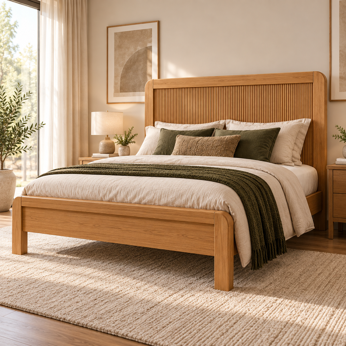 cama de casal nest 1 60m em madeira macica 5