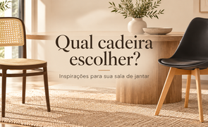 cadeira de jantar estofada ou polipropileno qual escolher