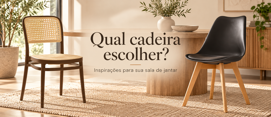 Cadeira de Jantar Estofada ou Polipropileno: Qual Escolher? Cadeira de Jantar Estofada ou Polipropileno: Qual Escolher?