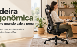 cadeira ergonomica no home office